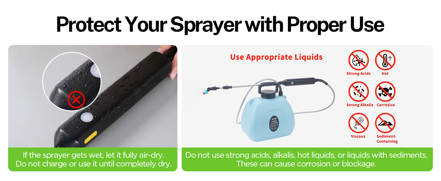 Battery Powered Garden Sprayer