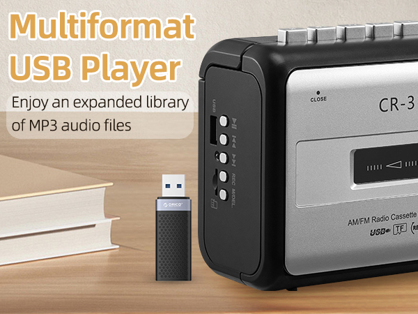  Portable Cassette Player Boombox