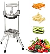 POWLAB Commercial Chopper Vegetable Dicer Cutter Fruit Dicer Heavy Duty Stainless Stee Dicer Cutt...