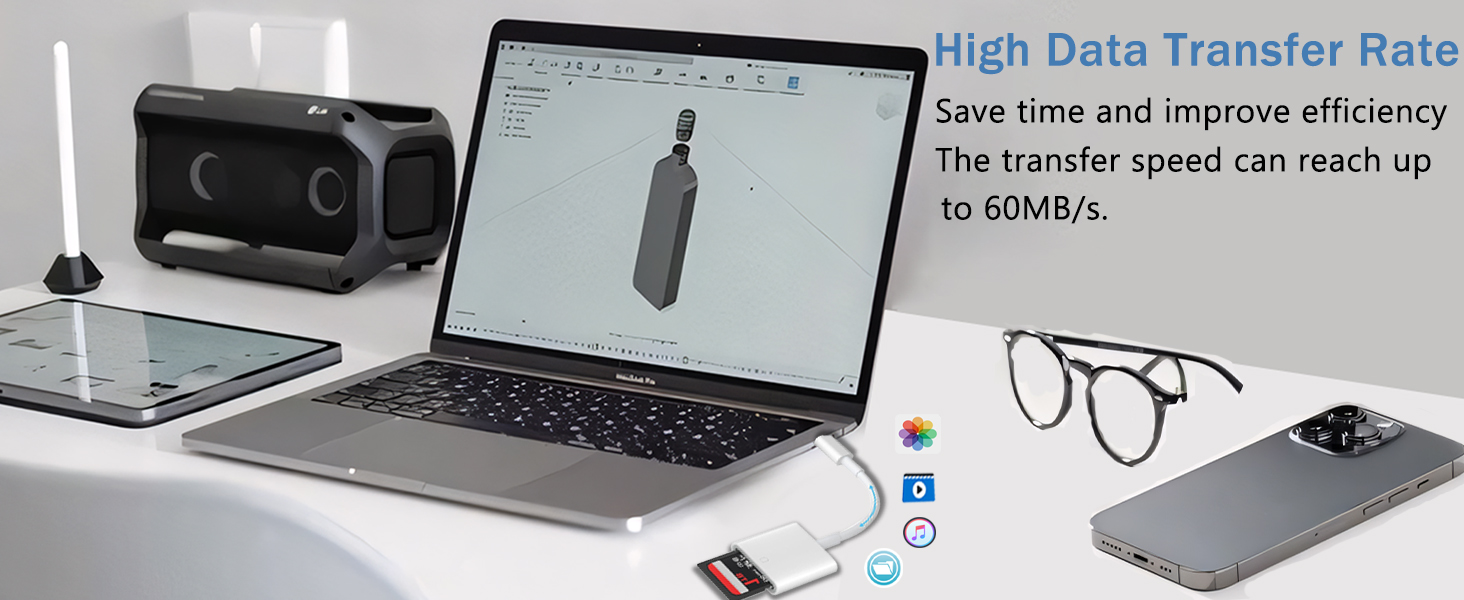 iPhone SD card reader USB C USB C SD card reader for iPhone15 USB C memory card reader for iPhone