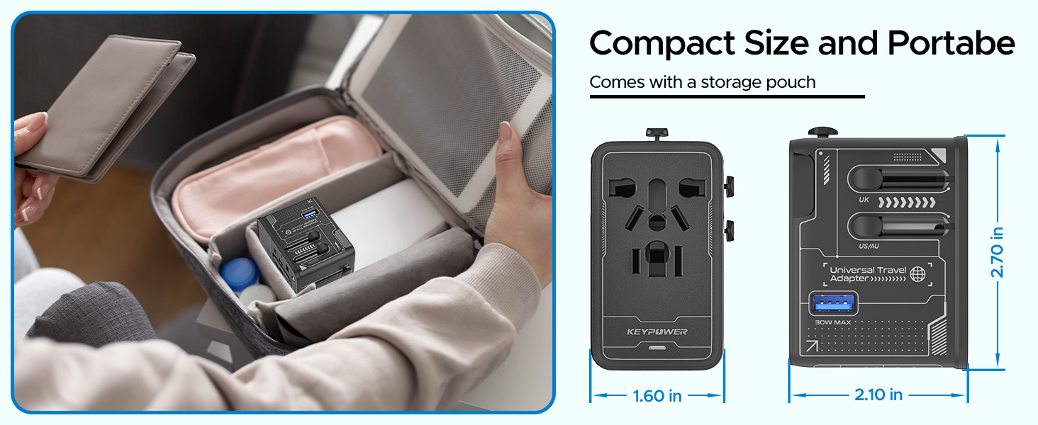 Compact Size and Portabe