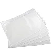 7.5'' x 5.5'' Packing List Pouches, Shipping Label Envelopes Clear Adhesive Top Loading Packing L...