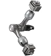 SMALLRIG 7" Rosette Magic Arm, HawkLock H21 Quick Release Structure, w 1/4"-20 Screws and Anti-Tw...