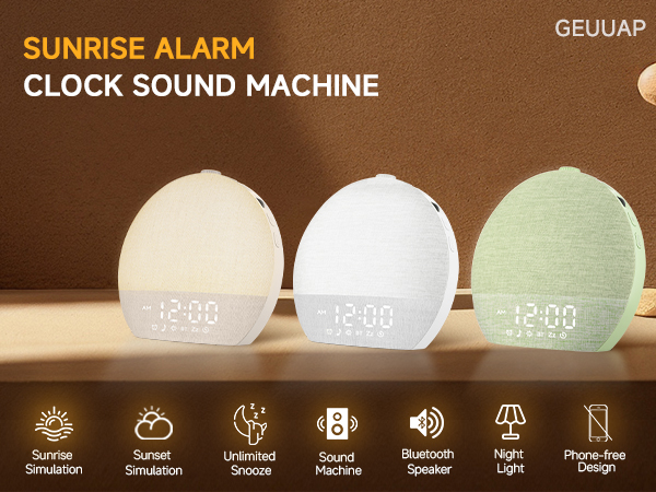 SUNRISE ALARM CLOCK