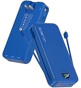 citicr Portable Charger Power Bank, 20000mAh 22.5W USB C Fast Charging with Built-in Cables & Wal...