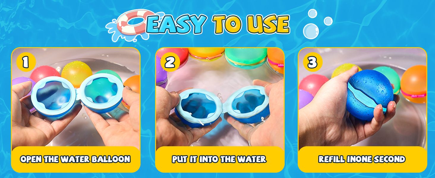 Magnetic Water Balloons