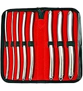 8 Hegar Dilator Sounds Set 8.00inch Double Ended Instrument Premium Set (Double Ended)