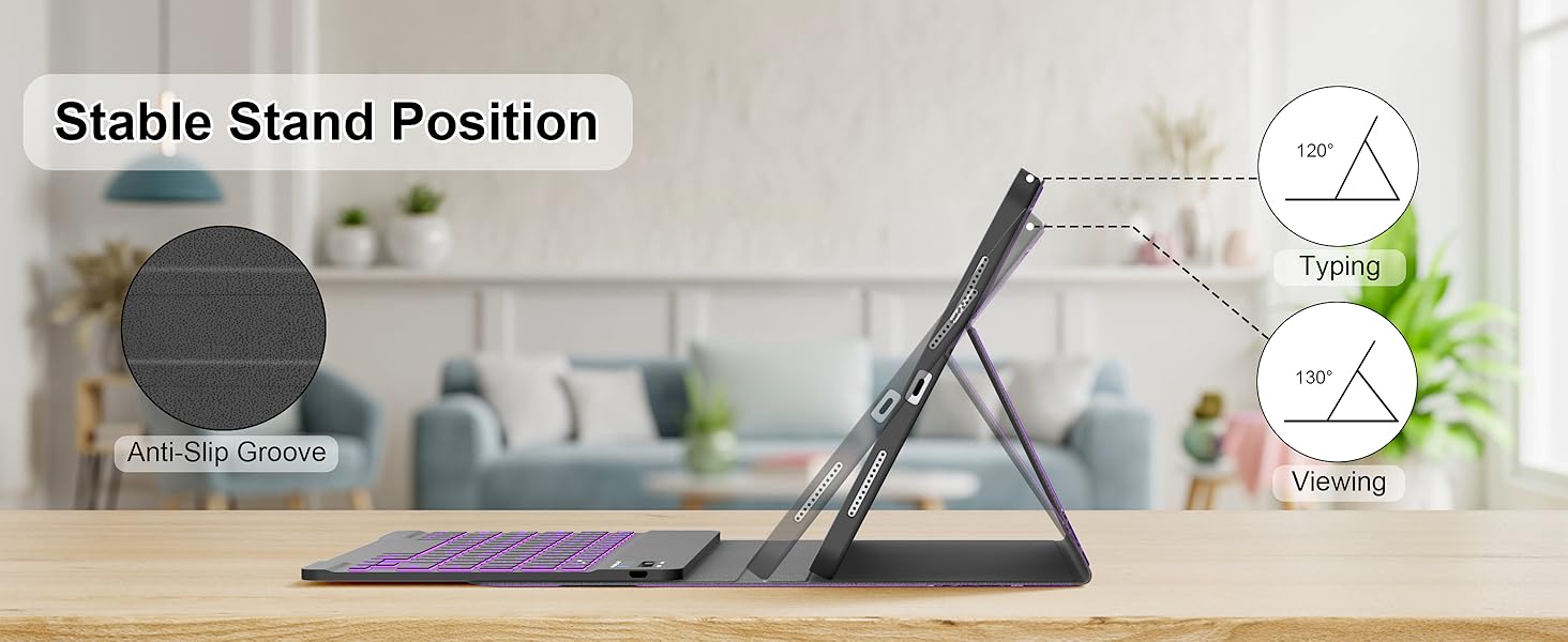 stand folio anti-slip case for ipad 10th generation 2022