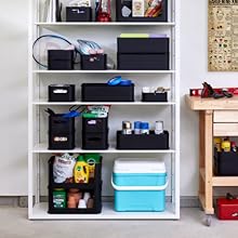 idesign storage solutions home kitchen bathroom shelf office desk