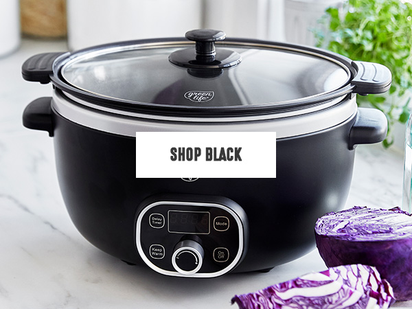 GreenLife, Ceramic Nonstick, PFAS-Free, Non-Toxic, Slow Cooker, Electrics