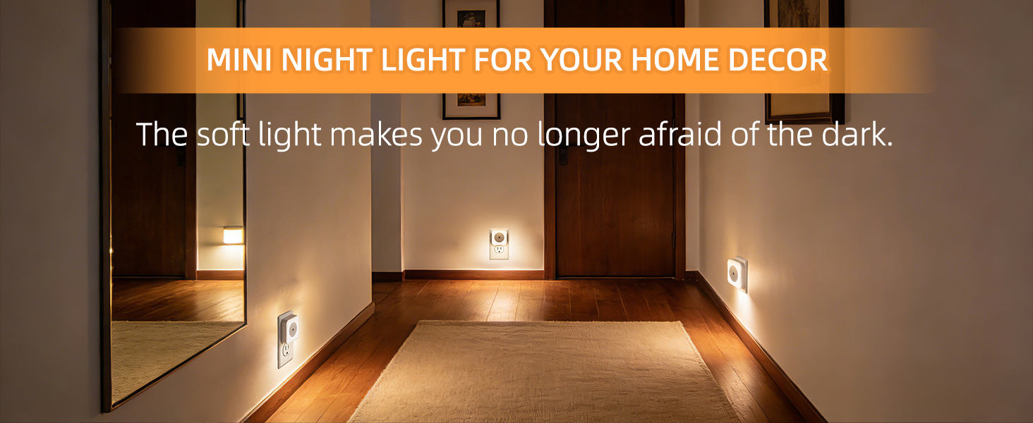 plug in night lights for wall socket