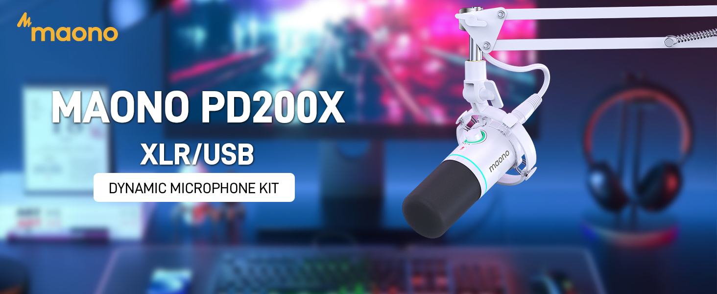 MAONO XLRUSB Dynamic Microphone Kit