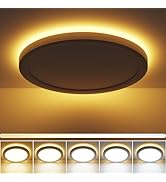 Fairdeer 19 Inch LED Flush Mount Ceiling Light with Night Light, 36W 3960LM 1800K 3000K 4500K 500...