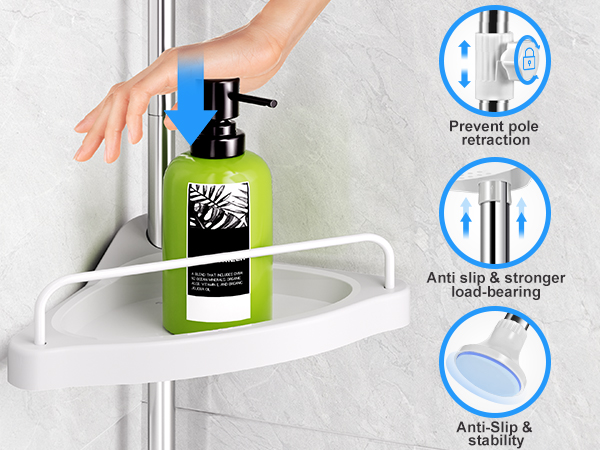 shower caddy corner basket