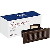 LEONLITE 3CCT LED Step Lights 120V-277V, Dimmable 4.5W 300LM Anti-Glare LED Deck Steps Stair Ligh...