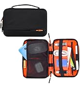CAAORDKSO Electronics Organizer Travel Case, Cord Organizer Travel Cable Organizer Bag, Electroni...
