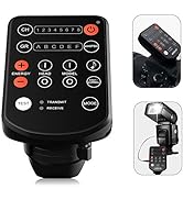 AODELAN Wireless Flash Trigger for Canon, Sony, Nikon, Olympus, Fujifilm, Panasonic, Samsung; Rep...