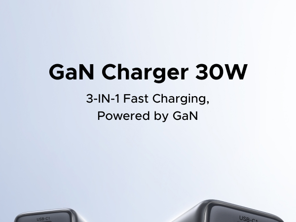 ugreen 30w fast charger showing