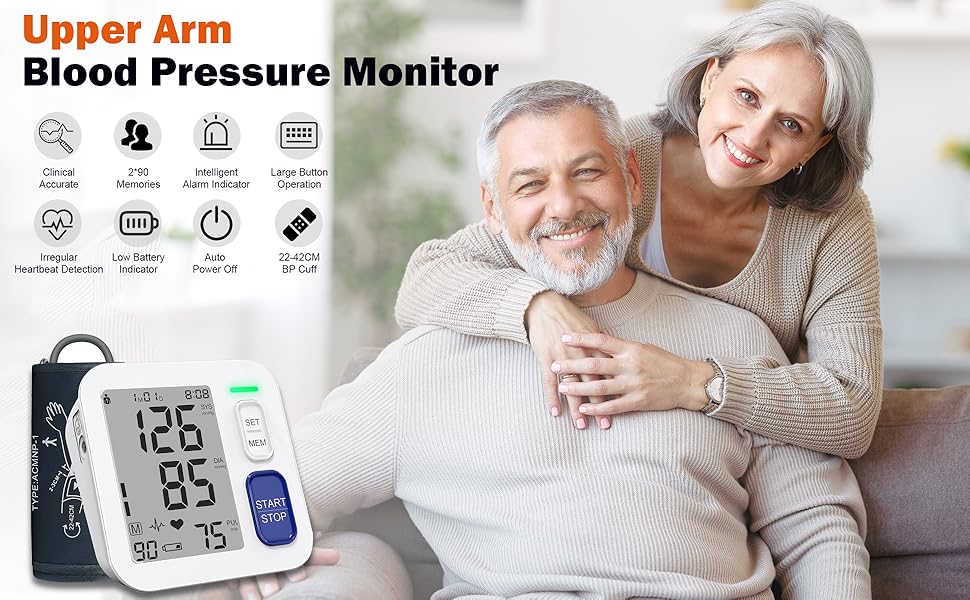 Upper Arm Blood Pressure Monitor