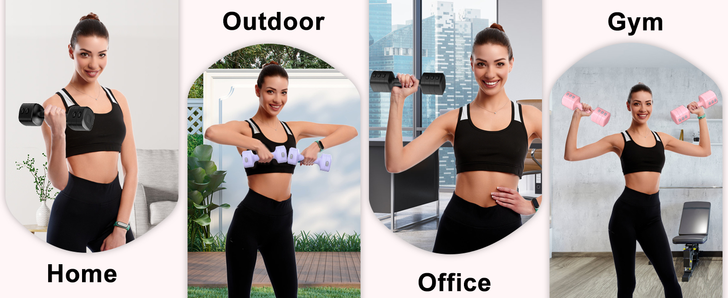 dumbbell set