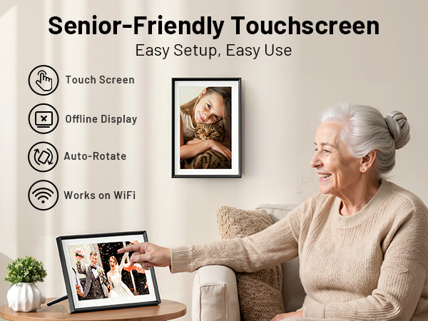 rotating picture frame digital