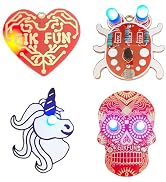 Gikfun PCB Board Brooch Decoration Practice Soldering Skill Training DIY Kit for School Learning ...