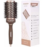 FIXBODY Hair Brush, Round Brush for Blow Drying, Curling, Styling, Nano Thermal Ceramic &amp; Ionic T...