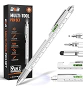 BIIB Birthday Gifts for Men, 9 in 1 Multitool Pen Gifts for Men, Stocking Stuffers for Adults Men...