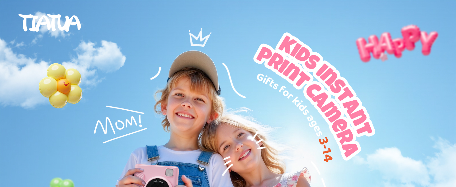 Kids Camera Instant Print