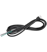 10ft 12 Gauge 3 Prong Replacement Power Supply Cable Cord - Heavy Duty Power Cord for Power Tools...