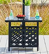  Outdoor Square Umbrella Table Stand
