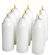 9-Hour White Candles for UCO Candle Lanterns, Long-Burning Candles for Outdoor, Camping, Prepping...