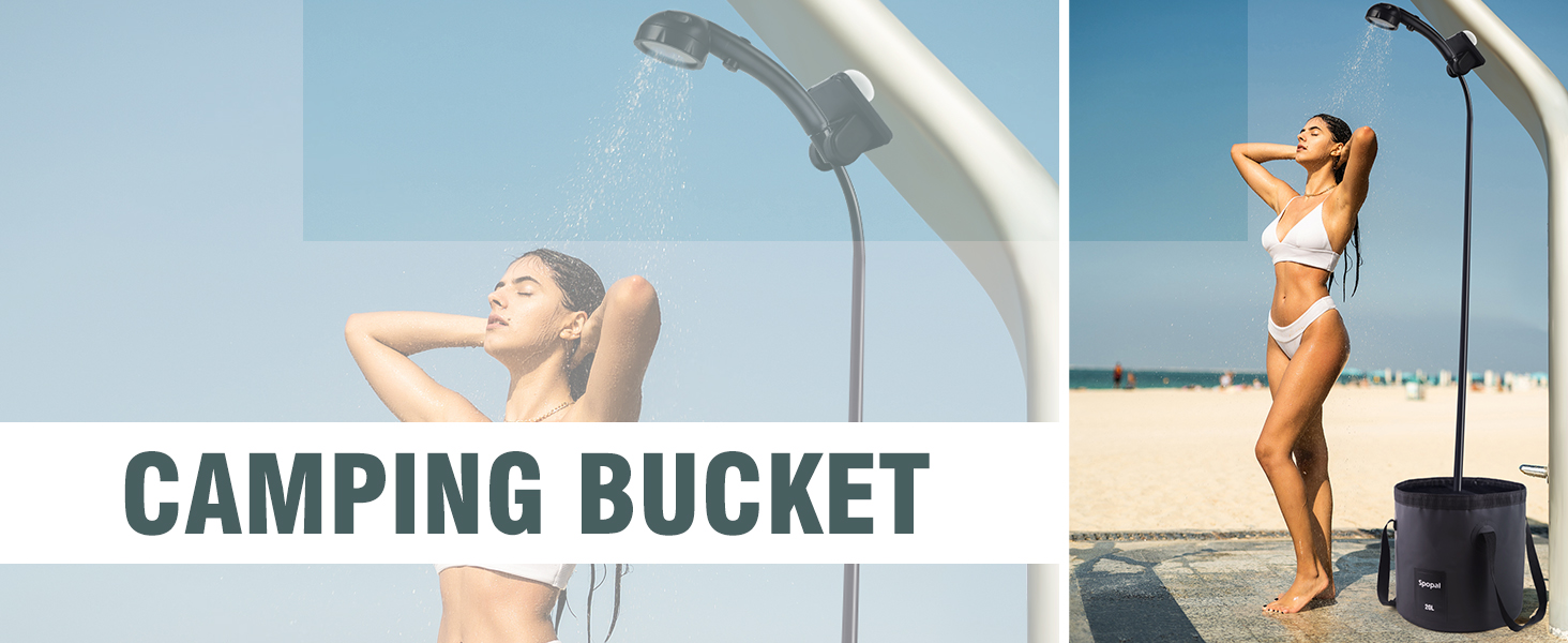 Foldable Bucket 20L for Camping