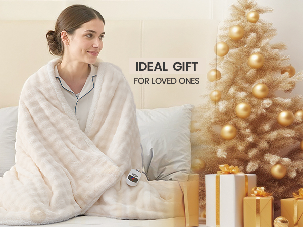 Heated Throw Blanket 50&amp;#34;x72&amp;#34;