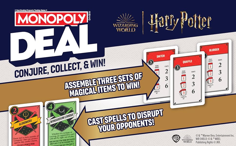 monopoly deal harry potter