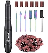 Subay Acrylic Nail Drill, Electric Nail File for Acrylic Gel Nails, Portable USB Nail Drill Machi...