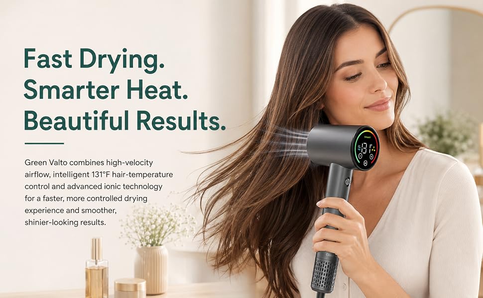 Fast Drying. Smarter Heat. Beautiful Results.