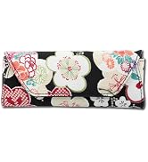 Terra Distribution Eyeglass Case Soft Shell [ Made in Japan ] Traditional Edo Komon Design