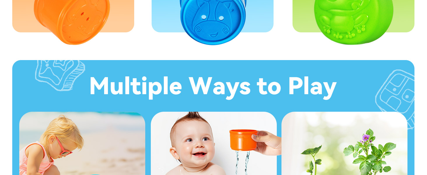 Toddler Nesting Stack Cups