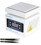 Keenwise Soldering Hot Plate, LED Microcomputer Electric Preheat Soldering Station, Welder Hot Pl...