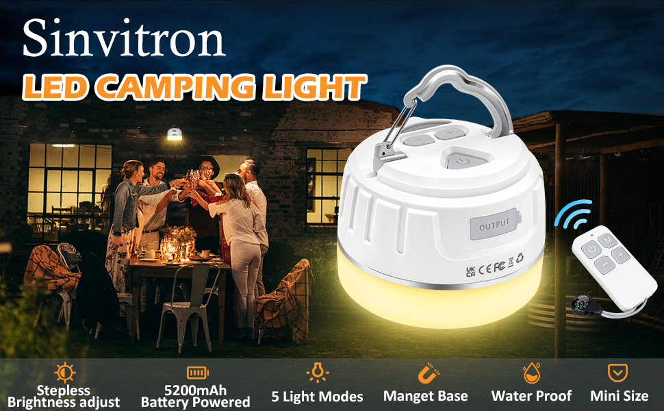 portable camping lantern