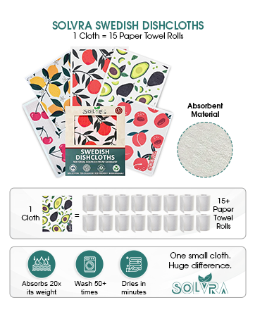 crevice cleaning brush, exfoliating gloves, swedish dish cloth