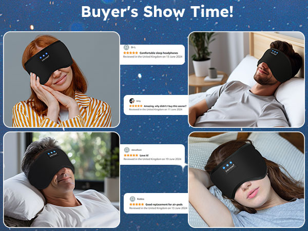 Bluetooth sleep mask