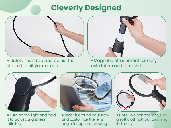 Reading Magnifier for Seniors