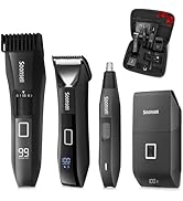 Beatslm Manscape Beard Trimmer for Men, Groin &amp; Body Hair Trimmer, Electric Shaver, Nose &amp; Ear Ha...