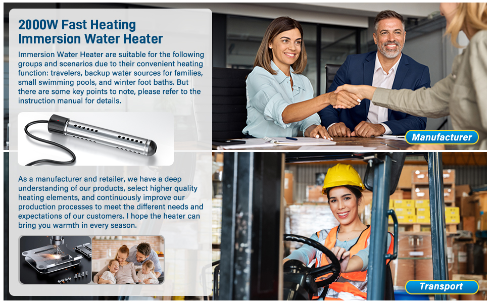 immersion water heater