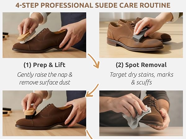 suede and nubuck cleaning brush
