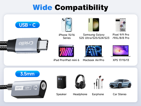 aux to usb c adapter