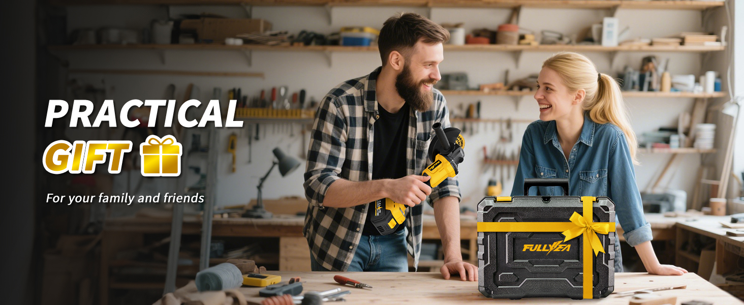 Cordless Angle Grinder 4-1/2&amp;amp;#34; Electric Metal Grinder Kit for Cutting, Grinding