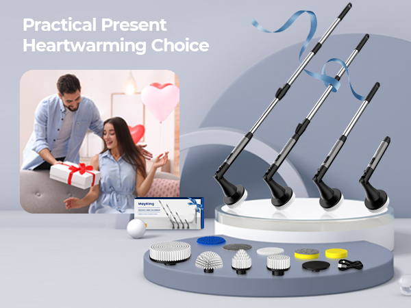 electric brush cleaner for bathroom